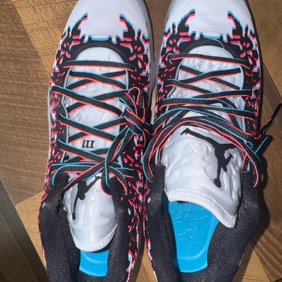 Jordan Zion 3 Stylish Multicolor Sneakers - Picture 7 of 9